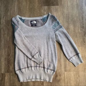North Face Patterned Sweater